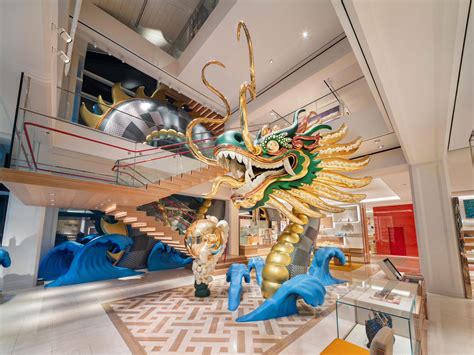 louis vuitton land|Louis Vuitton giant dragons.